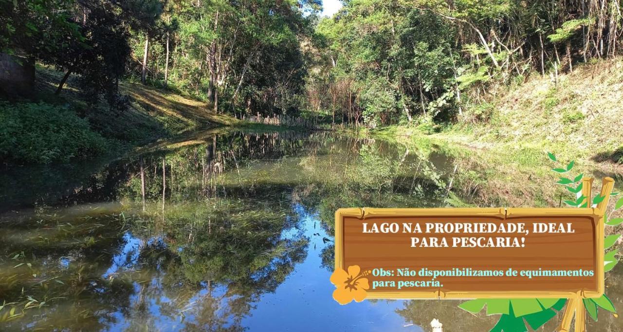 Sitio Sao Francisco Capacidade 30 Pessoas Juquitiba Sp Villa Kültér fotó