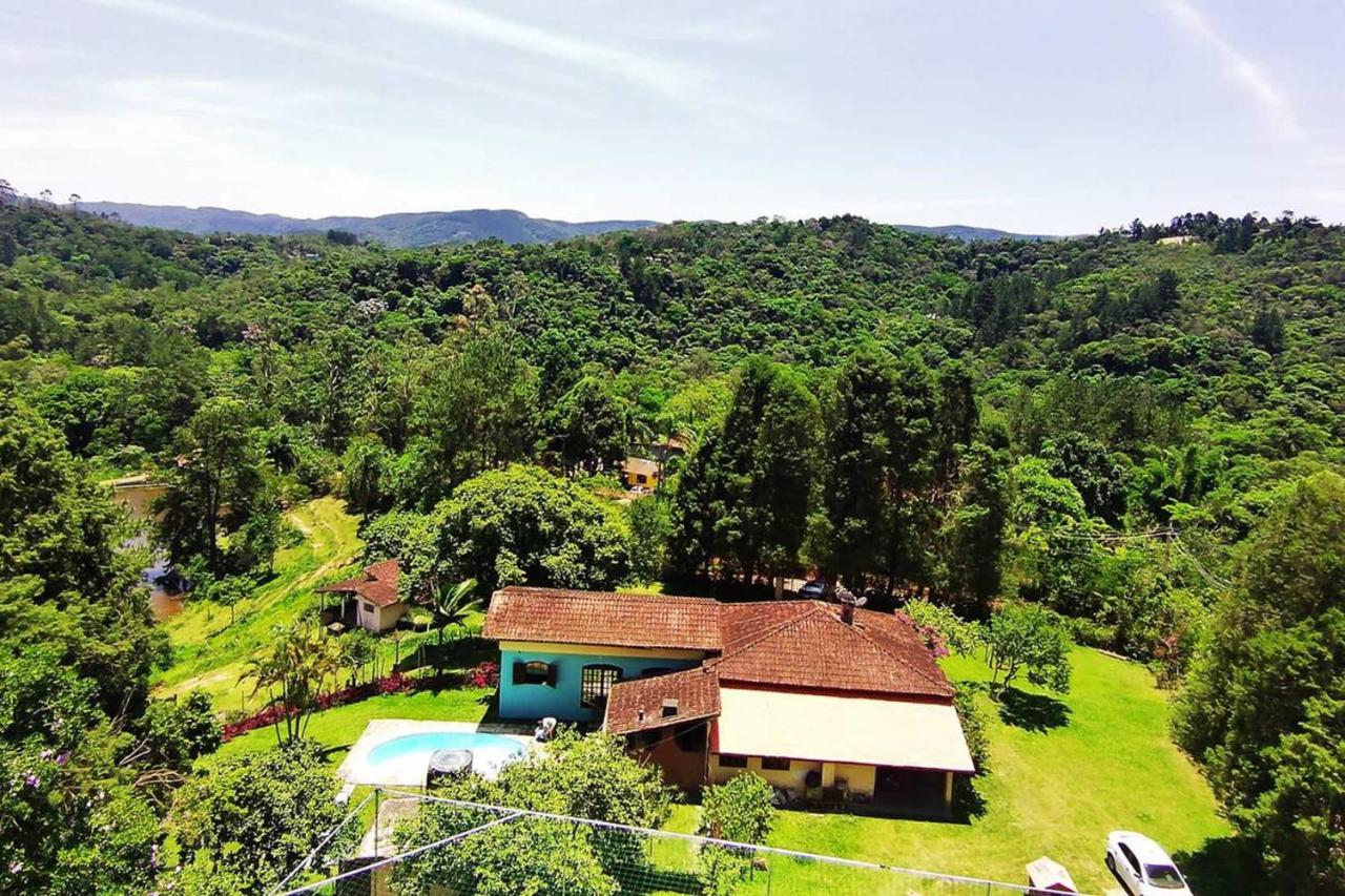 Sitio Sao Francisco Capacidade 30 Pessoas Juquitiba Sp Villa Kültér fotó