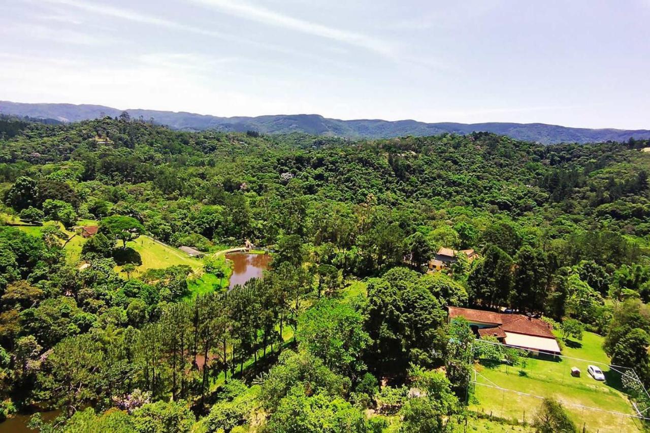 Sitio Sao Francisco Capacidade 30 Pessoas Juquitiba Sp Villa Kültér fotó