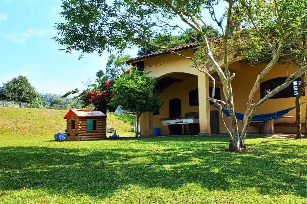 Sitio Sao Francisco Capacidade 30 Pessoas Juquitiba Sp Villa Kültér fotó